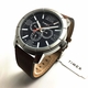Men's Timex City Casual Brown Leather Strap Watch TW2U15300
