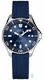 Men's Timex Deep Water Meridian Blue Dial Sapphire Crystal 200M Dive Rubber Band Watch TW2W81500