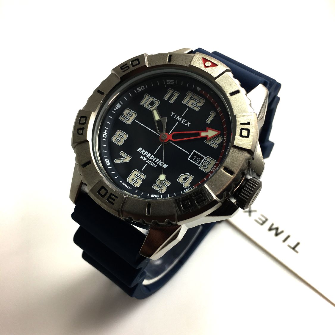 Orologio Timex Expedition North Ridge Uomo – Cassa 42 Mm, Cinturino In Pelle Vegana, Luce Indiglo