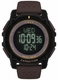 Men's Timex Expedition North Ridge Digital Brown Silicone Band Watch TW4B33800