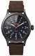 Men's Timex Expedition Scout Blue Dial Leather Band Watch TW2Y63100