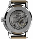 Men's Timex Peanuts Marlin Silver Dial Automatic Leather Band Watch TW2W68800