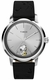 Men's Timex Peanuts Marlin Silver Dial Automatic Leather Band Watch TW2W68800