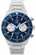 Men's Timex Q Timex Continental Blue Dial Steel Band Watch TW2Y55900