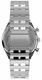 Men's Timex Q Timex Lab Archive Digital Black Dial Steel Band Watch TW2V42600