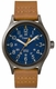 Men's Timex Trend Allied Natural Dial Leather Band Watch TWF3C8080