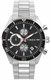Men's Timex Trend Black Dial Steel Band Watch TW2Y56900