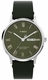 Men's Timex Waterbury Classic Green Dial Leather Band Watch TW2W50500