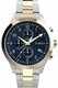 Men's Trend 43mm Two-Tone Stainless Steel Chronograph Watch TW2Y01500