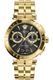 Men's Versace Aion Chronograph Gold Stainless Steel Watch VE1D02823