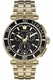 Men's Versace Greca Chronograph Gold Stainless Steel Watch VE3L00522