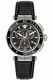 Men's Versace Greca Chronograph Leather Strap Watch VE3L00222