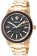 Men's Versace Hellenyium Automatic Gold Stainless steel Watch VEQCA0624