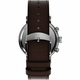 Men's Waterbury Standard Chronograph 43mm Salmon Dial Brown Leather Strap Watch TW2W47300