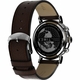 Men's Waterbury Standard Chronograph 43mm Salmon Dial Brown Leather Strap Watch TW2W47300
