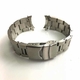 Seiko Compatible Metal Steel Oyster Style Replacement Curved End Watch Band #7015