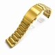 Metal Replacement Watch Band Fits Diesel Mega Chief Watch Gold Steel Bracelet #5113