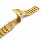 Metal Replacement Watch Band Fits Diesel Mega Chief Watch Gold Steel Bracelet #5113