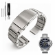 Metal Replacement Watch Band Fits Diesel Mega Chief Watch Silver Steel Bracelet #5111