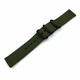 Tag Heuer Compatible Green Nylon Watch Band Strap Belt Army Military Ballistic Black Buckle #6034