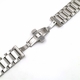 Wenger Compatible Stainless Steel Brushed Metal Replacement Watch Band Strap Butterfly Clasp #5071