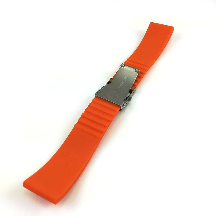 Shopping Online Wholesale Orange Polyurethane Strap Watch Wristband LTB1303_K0042084 main image 0