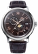 Orient Bambino RA-AK0804Y Men's Automatic Sun & Moon Leather Watch RA-AK0804Y30B