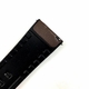 Brown 22mm Leather Watch Strap Quick Release Band With Black Steel Buckle #1517