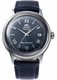 Orient Bambino RA-AC0024L Men's Automatic Blue Leather Dial Watch RA-AC0024L30B