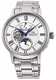 Orient RE-AY0102S00B Men's Automatic Moon Phase Steel Watch RE-AY0102S