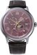 Orient Bambino RA-AK0807R Men's Automatic Sun Moon Leather Watch RA-AK0807R30B