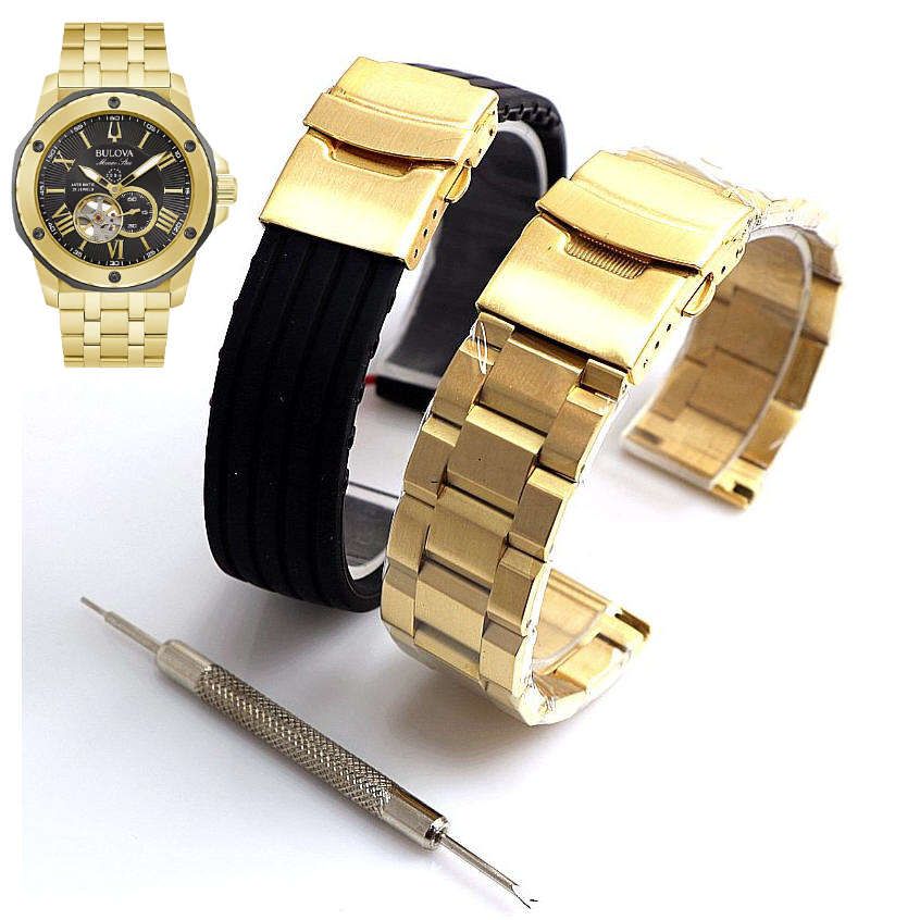 Best Buy Shopping Yellow Gold Watch Band Replacement T74.3.112.11_K0003878 main image 0