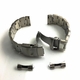 Pack of 2 Steel and Silicone Replacement Watch Band Fits Invicta Pro Diver 3048