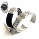 Pack of 2 Steel and Silicone Replacement Watch Band Fits Invicta Pro Diver 30091