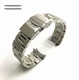 Steel Bracelet & Leather Replacement Watch Band J810-S126827 Citizen AW1690-51E