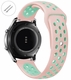 Pink & Turquoise Silicone Replacement 22mm Watch Band Strap Quick Release Pins #4080