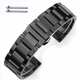 Pulsar Compatible Black Stainless Steel Brushed Replacement Watch Band Strap Butterfly Clasp #5072