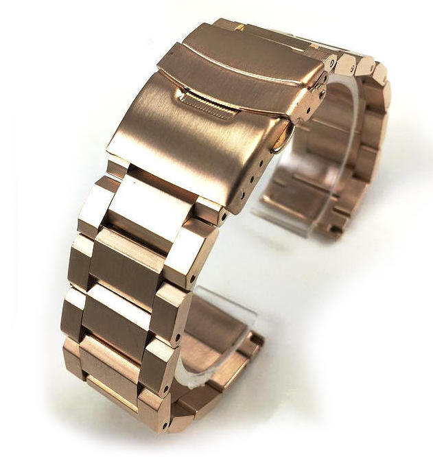 Rose Gold Stainless Steel Watch Band 5000RG22