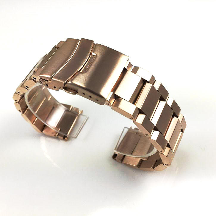 Rose Gold Stainless Steel Watch Band 5000RG22