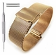 Rose Gold Steel Mesh Watch Watch Band #5028-12