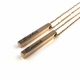 Rose Gold Tone Personalized Laser Engraved Name Plate Vertical Bar Necklace Pendant #1004