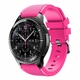 Hot Pink Silicone Replacement 22mm Watch Band Strap Quick Release Pins #4053