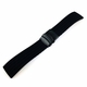 Samsung Gear S3 Frontier & Classic Black Rubber Silicone Replacement Watch Band Strap PVD Double Lock Steel Buckle #4012