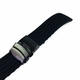 Samsung Gear S3 Frontier & Classic Black Rubber Silicone Replacement Watch Band Strap PVD Double Lock Steel Buckle #4012
