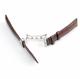 Diesel Compatible Brown Croco Genuine Leather Replacement Watch Band Strap Steel Butterfly Buckle #1032