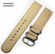 Samsung Gear S3 Frontier & Classic Khaki Nylon Watch Band Strap Belt Army Military Ballistic Silver Buckle #6039