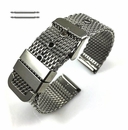 Seiko Compatible Stainless Steel Thick Mesh Replacement Watch Band Strap #5101