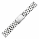 Silver Tone Metal Replacement Watch Band Strap Fits Invicta Speedway 9223 #5015