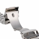 Silvertone Stainless Steel Watch Band #5003-19