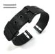 Skagen Compatible Black Stainless Steel Thin Mesh Replacement Watch Band Strap #5107